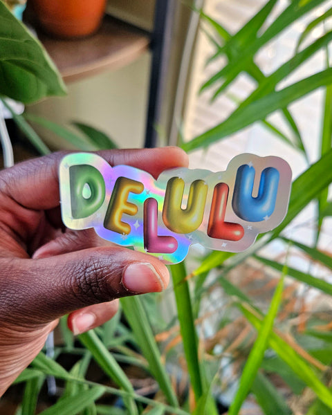 Delulu Sticker