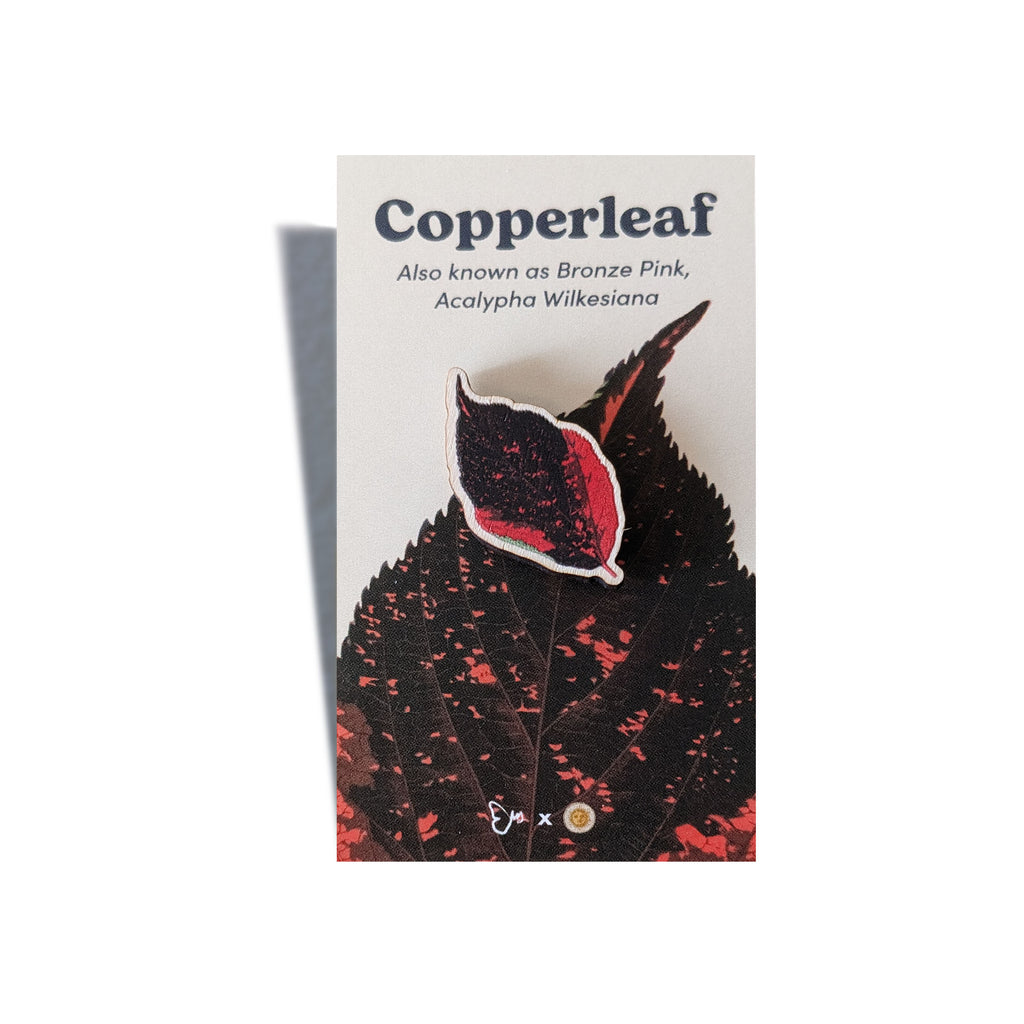 Copperleaf Wooden Pin