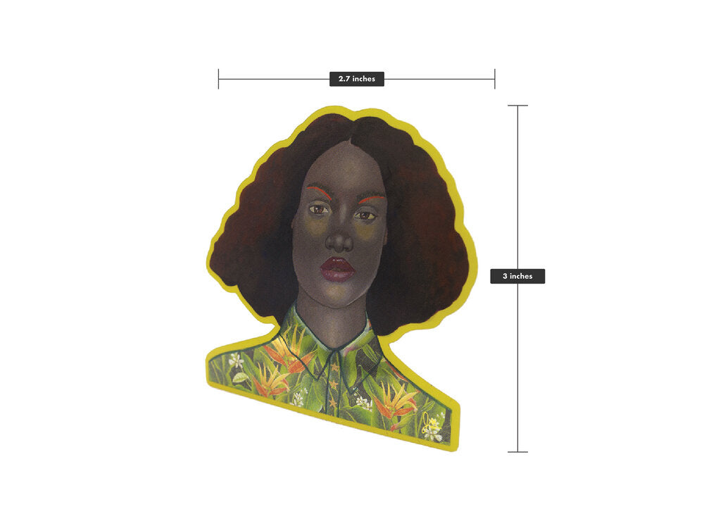 Portrait 8 Art Sticker